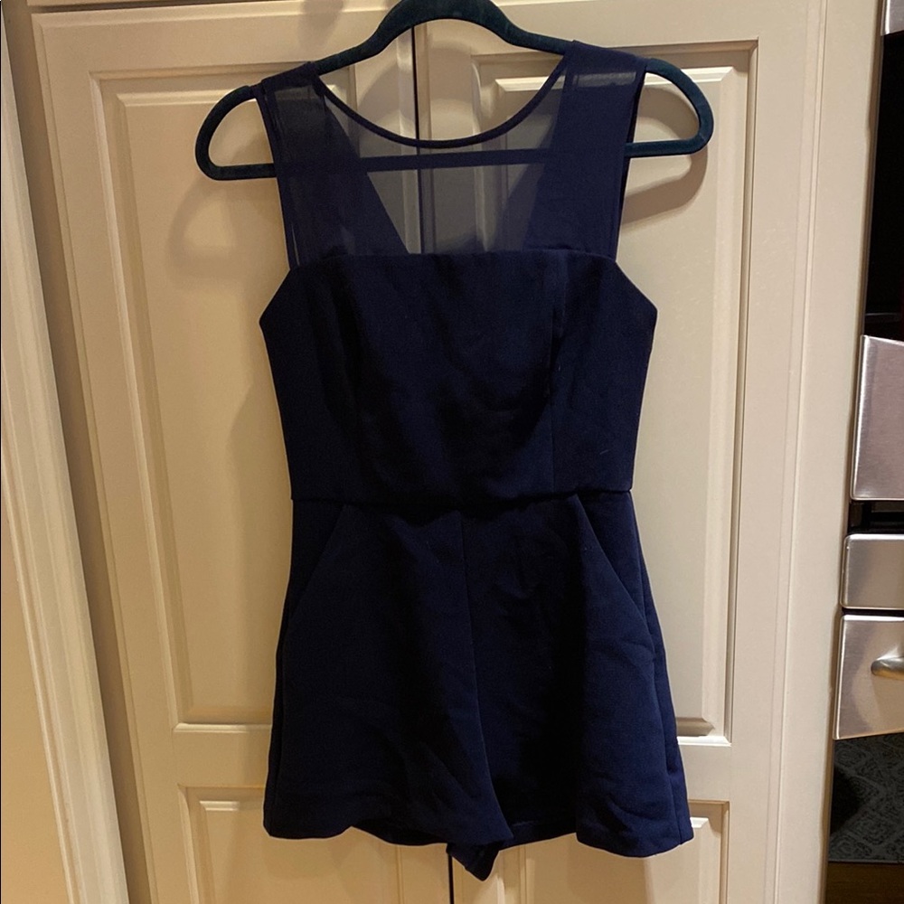 BCBGeneration Navy Mini Dress
